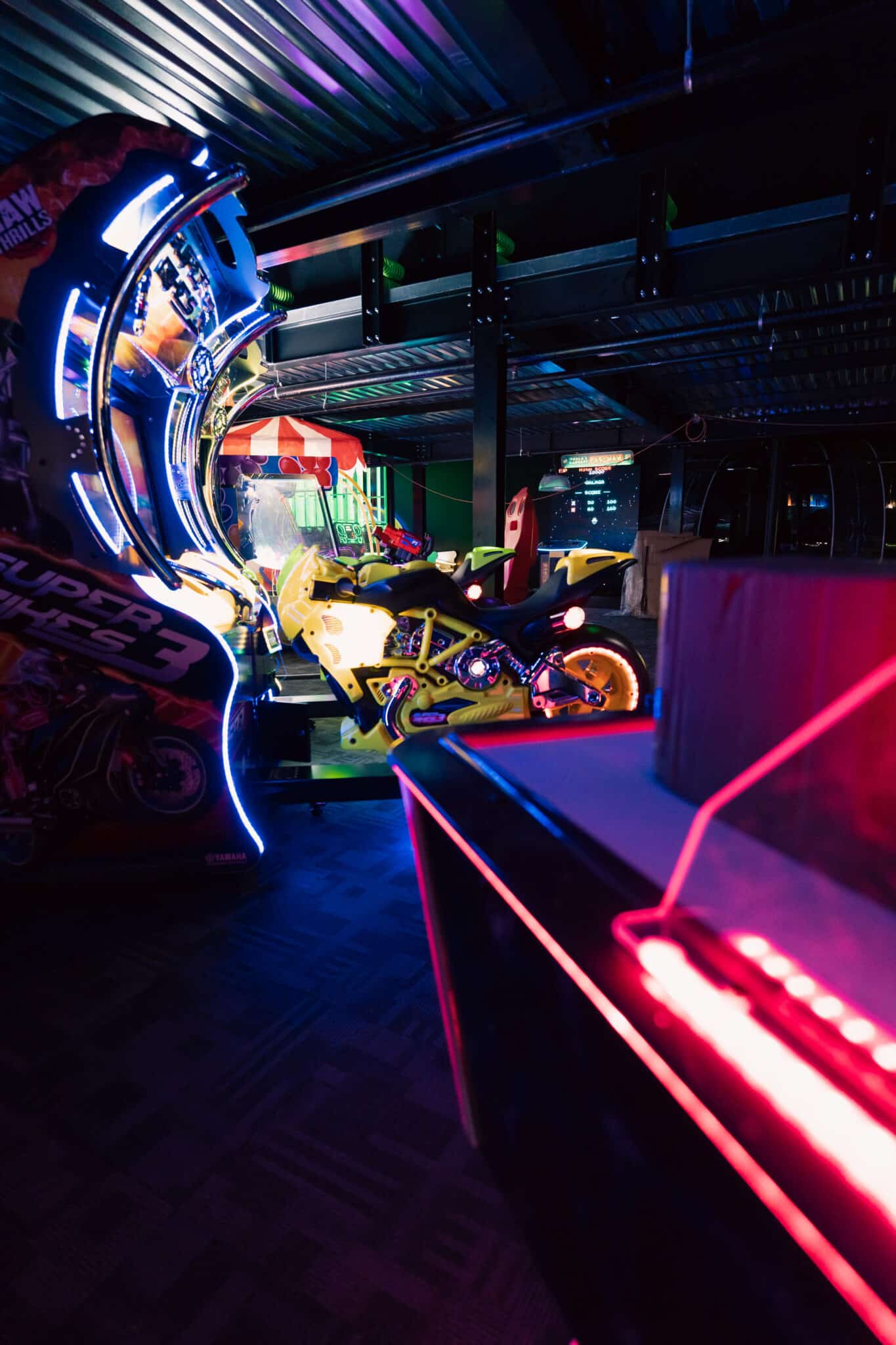 Keep the fun rolling with a variety of classic and modern arcade games.