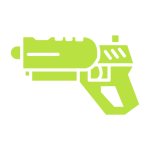 laser icon green
