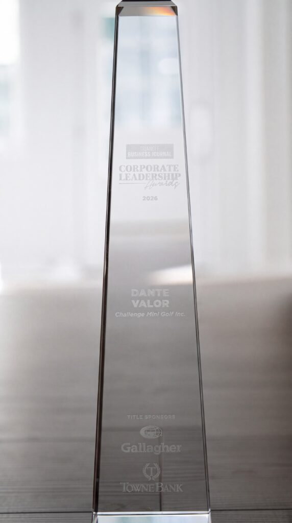 Danté Valor Triangle Business Journal 2026 Corporate Leadership Award